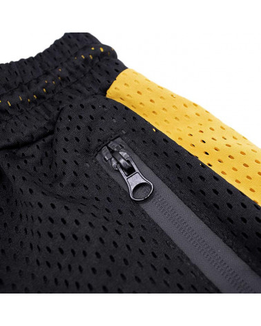 Dolly Noire Pantaloncini Dust Active Shorts - Black/Yellow