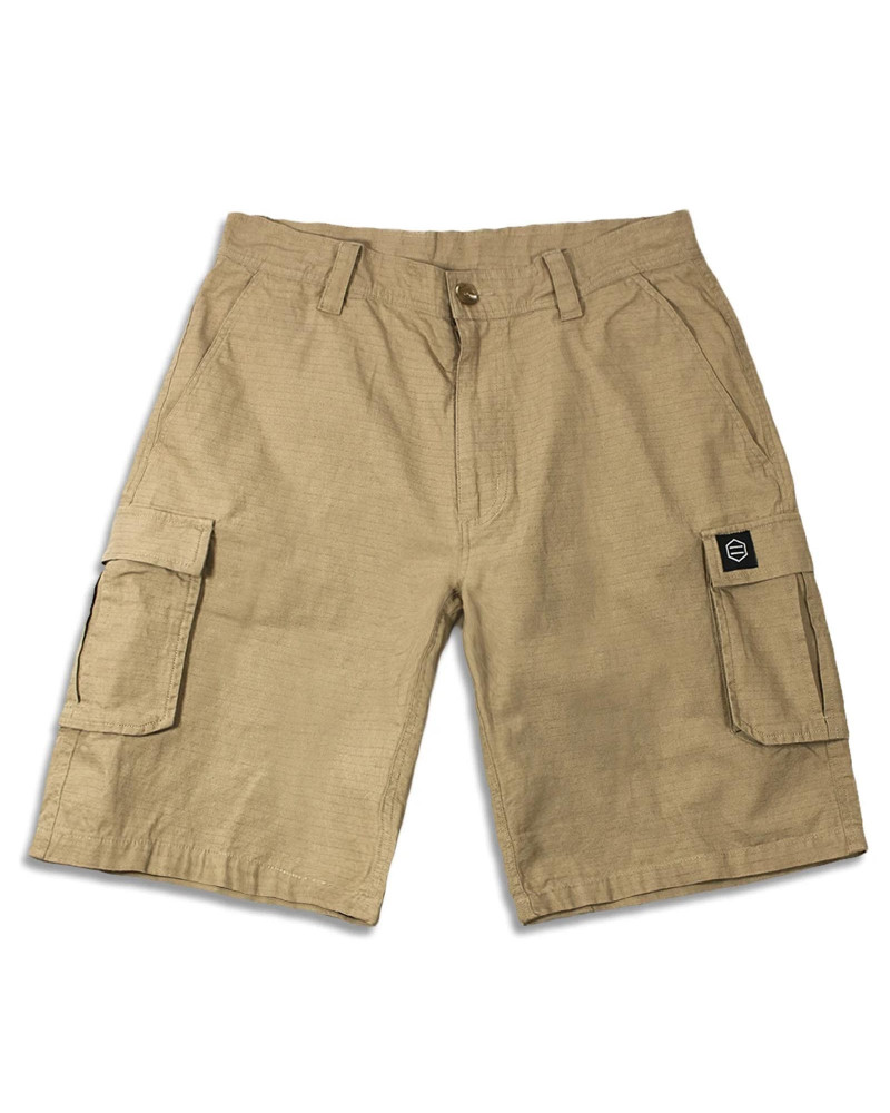 Dolly Noire Pantaloncini Shorts Ripstop - Beige