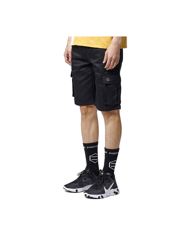 Dolly Noire Pantaloncini Shorts Ripstop - Black