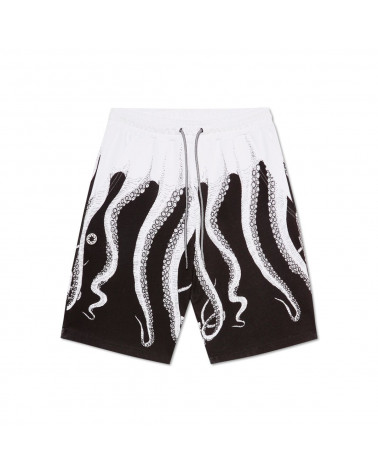 Octopus Pantaloncini Sweatshort Original - Black/White