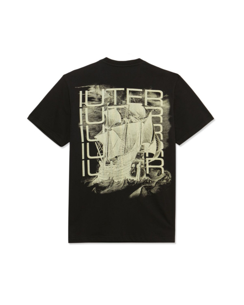 Iuter T-Shirt Caravel Tee - Black
