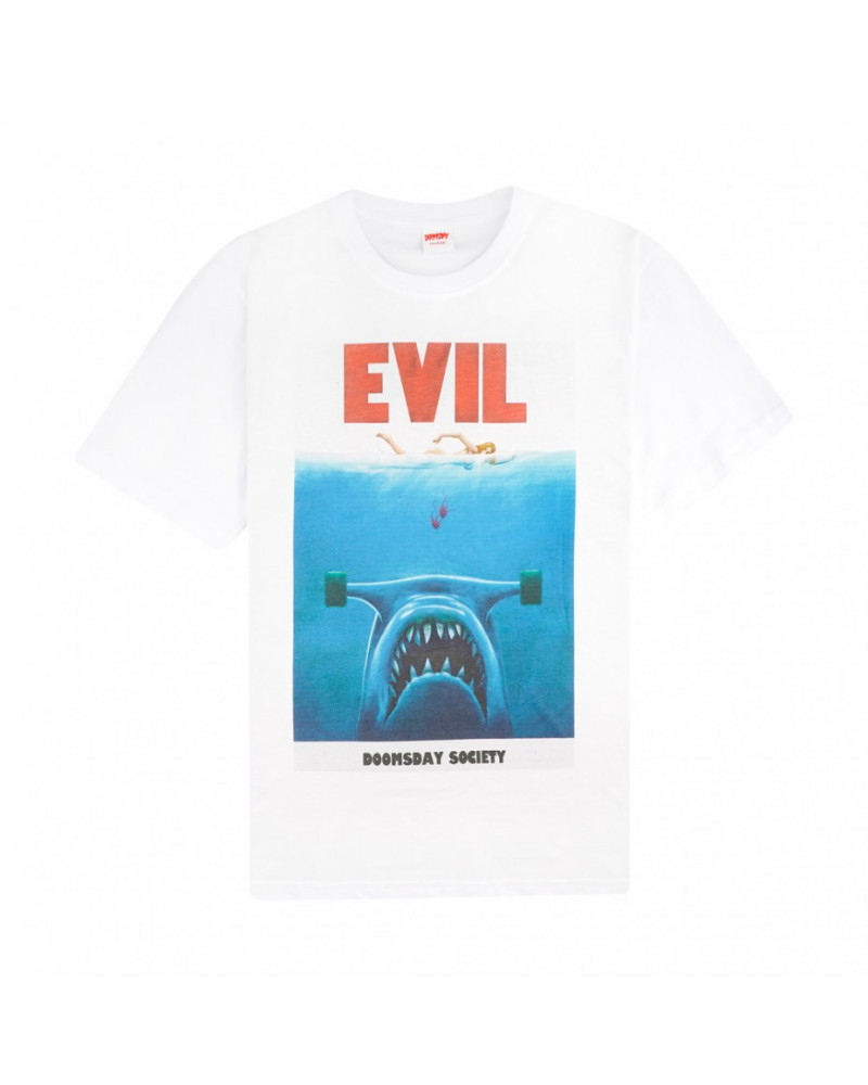 Doomsday Evil Jaws T-Shirt - White