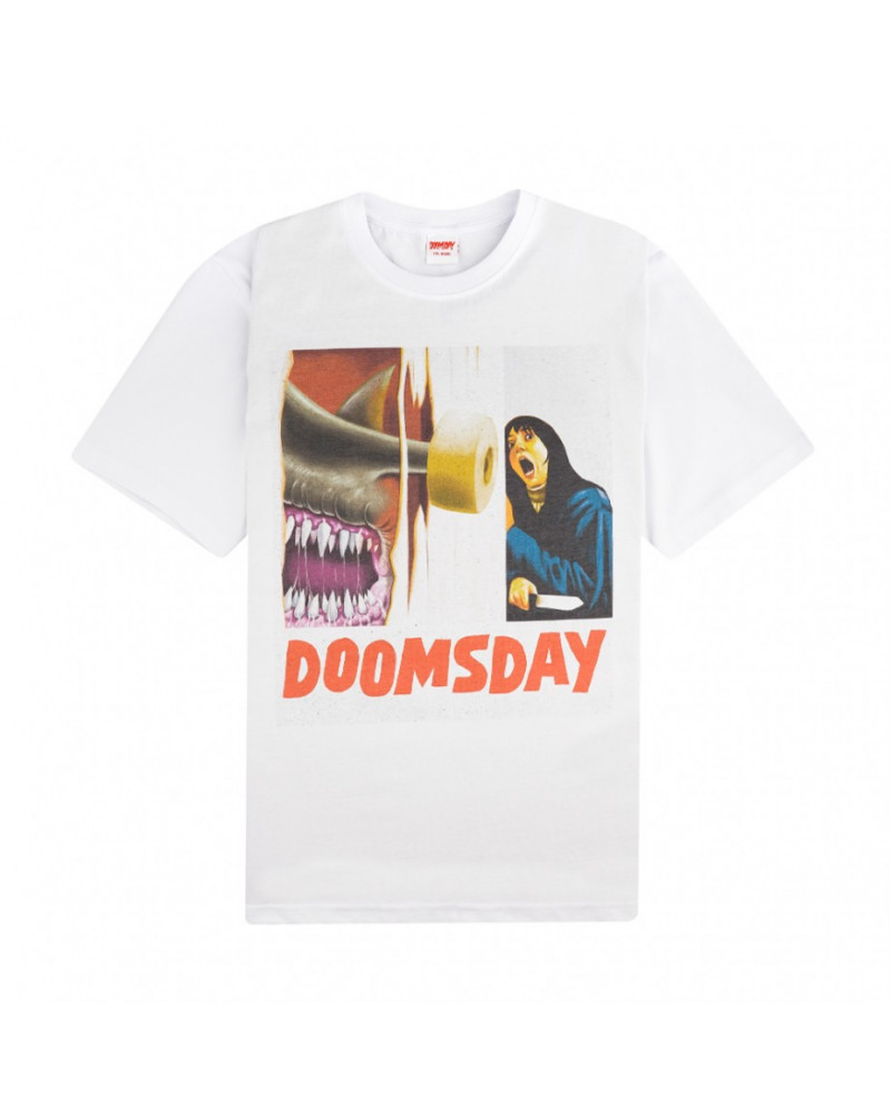 Doomsday Sharking T-Shirt - White