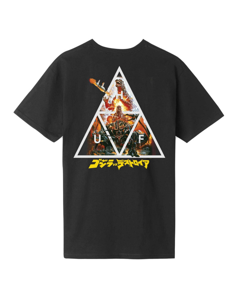 Godzilla VS HUF - Godzilla Triple Triangle - Black