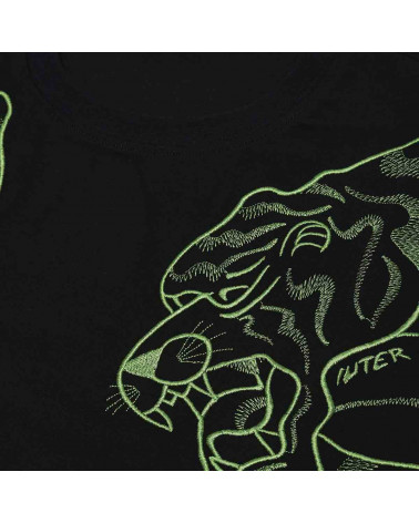 Iuter T-Shirt Double Nepal Tee - Black