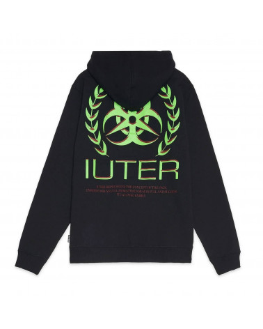 Iuter - Felpa Toxic Hoodie - Black