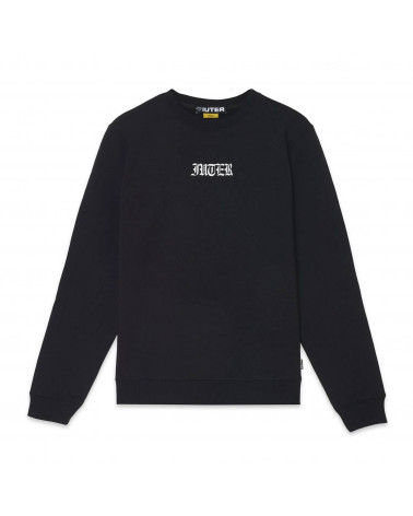 Iuter - Felpa Noone Crew - Black