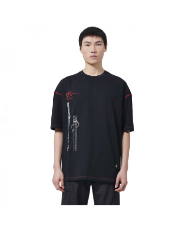 Dolly Noire T-Shirt Oversize Miyamoto Musashi - Black