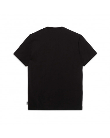 Octopus T-Shirt Embroidered Logo Tee - Black