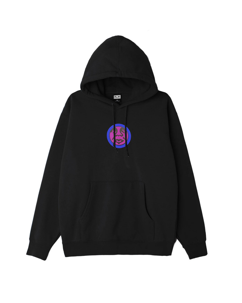 Obey Felpa Friends Hood Fleece - Black