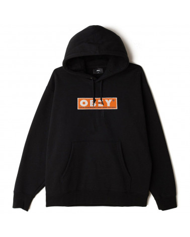 Obey Felpa Subvert Hood Fleece - Black