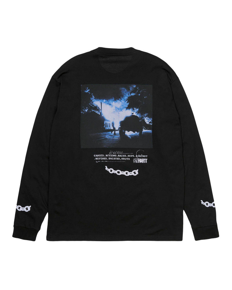 Carhartt Wip L/S Twisted Truth T-Shirt - Black