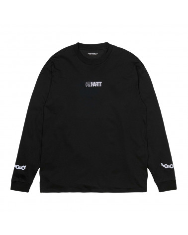 Carhartt Wip L/S Twisted Truth T-Shirt - Black