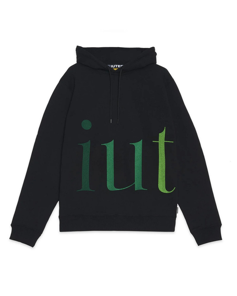 Iuter - Felpa Iuter United Hoodie - Black