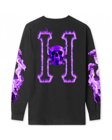 HUF Screw Head Classic H L/S T-Shirt - Black
