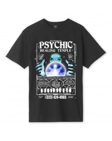 HUF Psychic Temple T-Shirt - Black