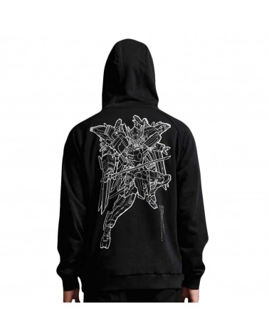 Dolly Noire Felpa Nobu Protector Hoodie - Black