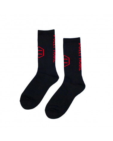 Dolly Noire Calze Capital Socks - Black