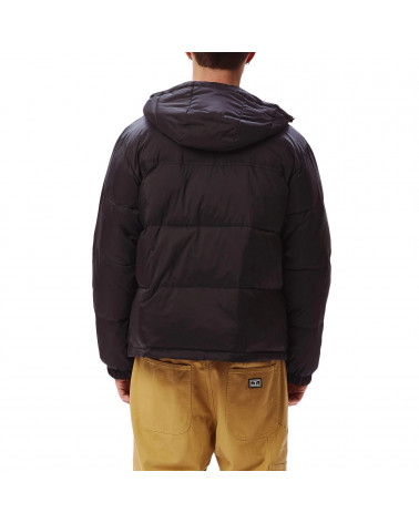 Obey Giacca Fellowship Puffer Jacket - Black