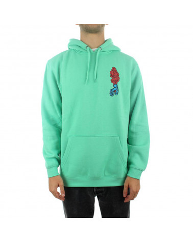 Santa Cruz Felpa Screaming Hand Scream Hood - Jade Green