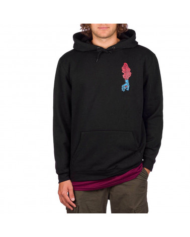 Santa Cruz Felpa Screaming Hand Scream Hood - Black