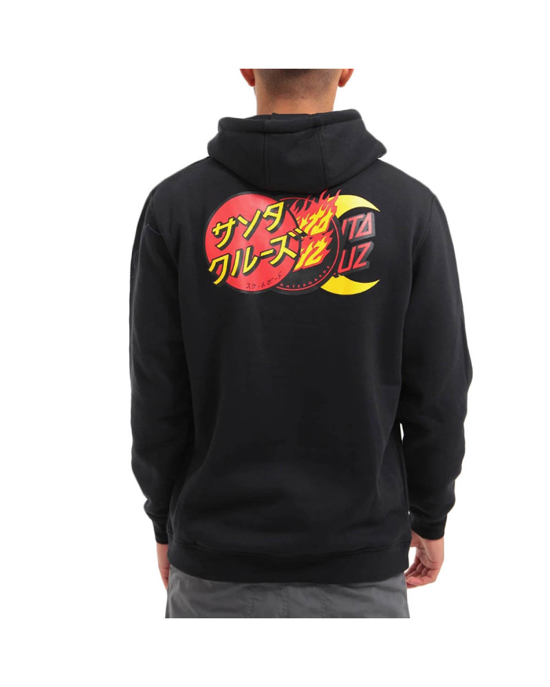 Santa Cruz Felpa Dot Group Hood - Black