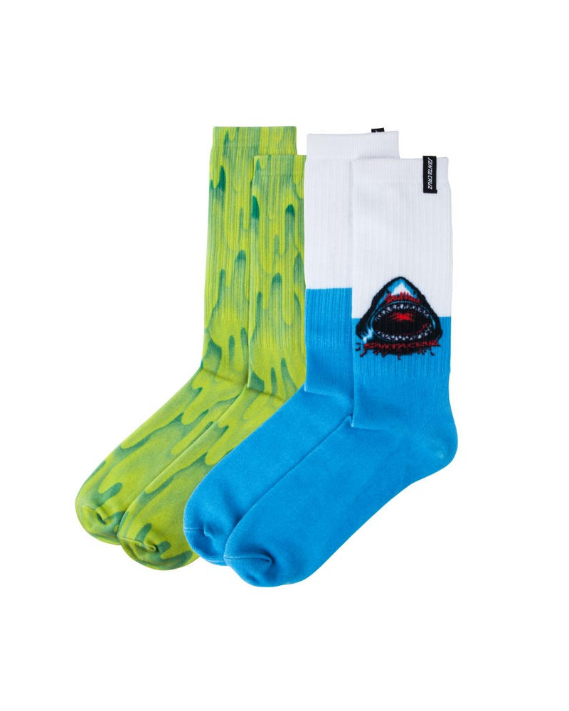 Santa Cruz Calze Speed Wheels Sock - Multicolor