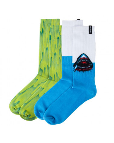 Santa Cruz Calze Speed Wheels Sock - Multicolor