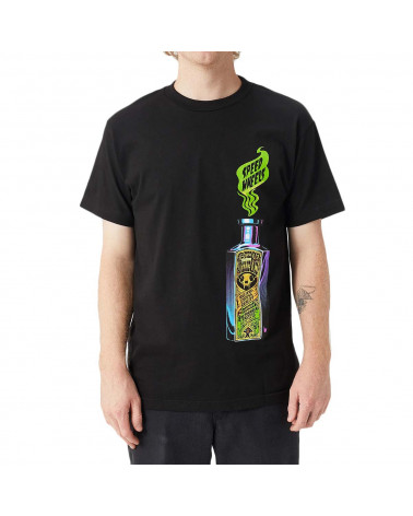 Santa Cruz Speed Wheels Snake Oil T-Shirt - Black