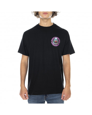 Santa Cruz Speed Wheels Shark T-Shirt - Black