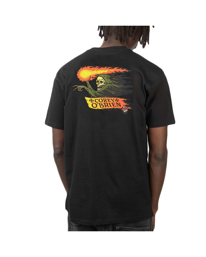 Santa Cruz O'Brien Reaper T-Shirt - Black