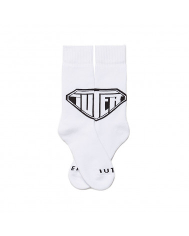 Iuter Calze Logo Socks - White