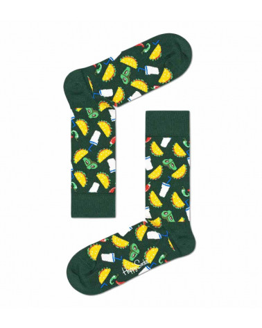 Happy Socks Calze Taco Sock - Green