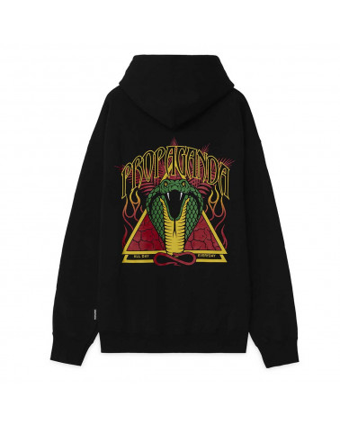 Felpa Propaganda Cobrahm Hoodie - Black