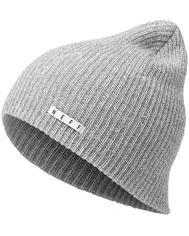 Neff Cappello Daily Beanie - Grey Heather White
