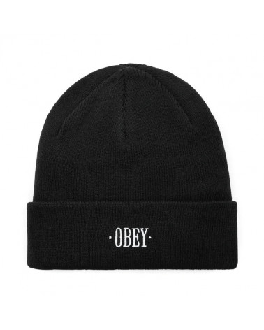 Obey Cappello Times Beanie Black 
