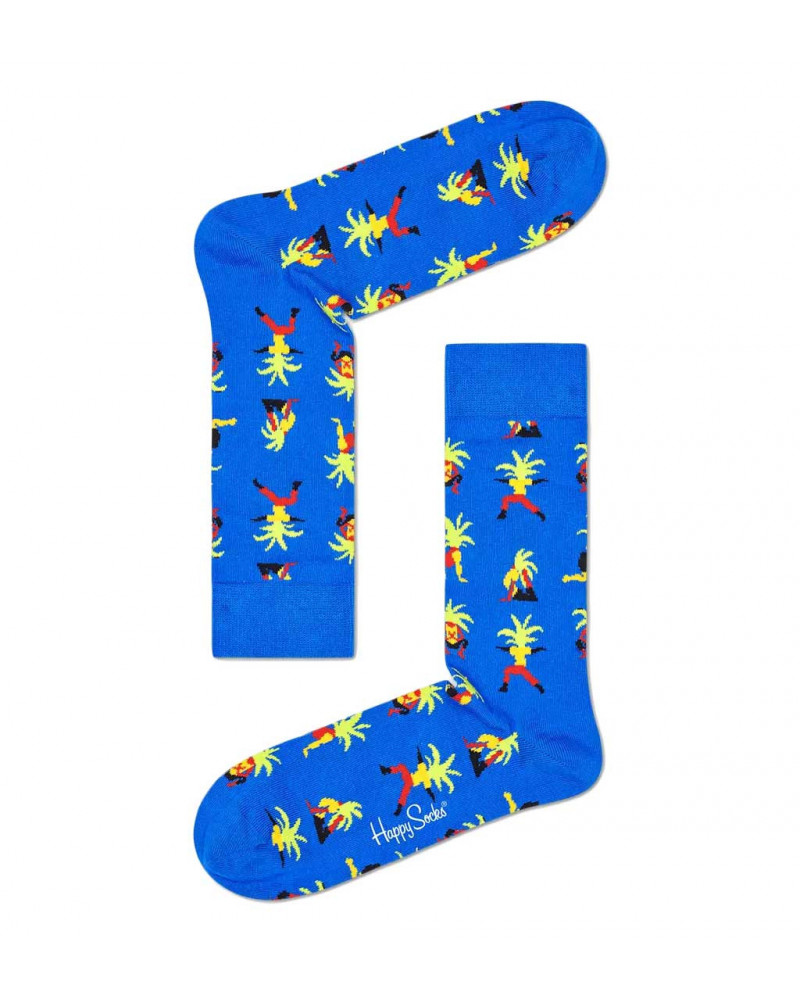 Happy Socks Calze Yoga Palm Sock