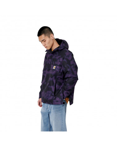 Carhartt WIP Giacca Nimbus Pullover - Camo Blur/Purple