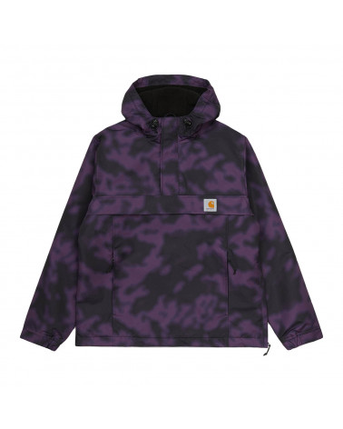 Carhartt WIP Giacca Nimbus Pullover - Camo Blur/Purple