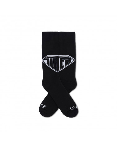 Iuter Calze Logo Socks - Black
