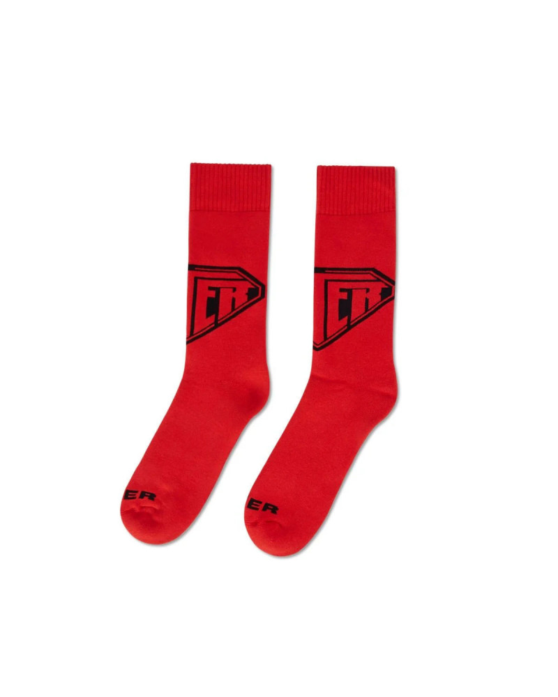 Iuter Calze Logo Socks - Red