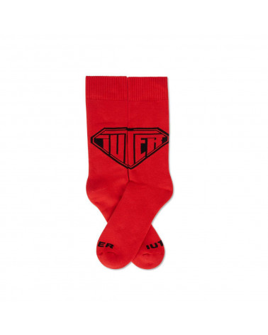Iuter Calze Logo Socks - Red