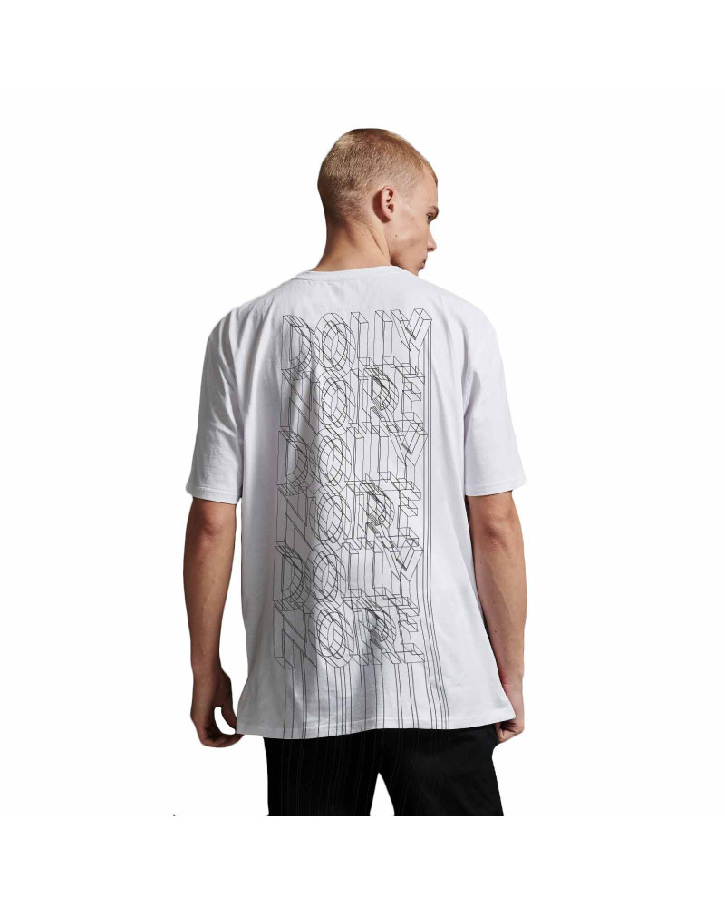 Dolly Noire T-Shirt Wireframe - White