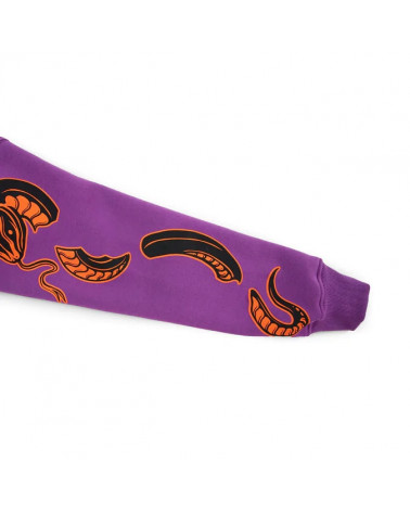 Doomsday Felpa Omen Hoodie - Purple