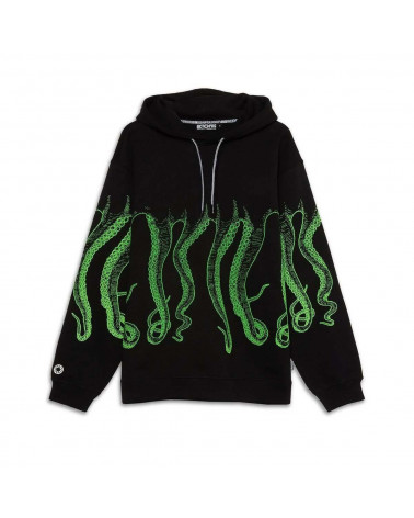 Octopus - Felpa Octopus Outline Hoodie - Black