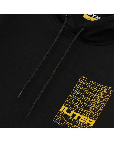 Iuter - Felpa Iuter Spine Hoodie - Black