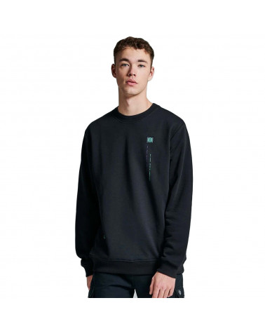 Dolly Noire Felpa Orion Crewneck - Black