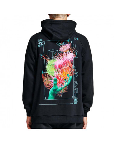 Dolly Noire Felpa Anemone Hoodie - Black