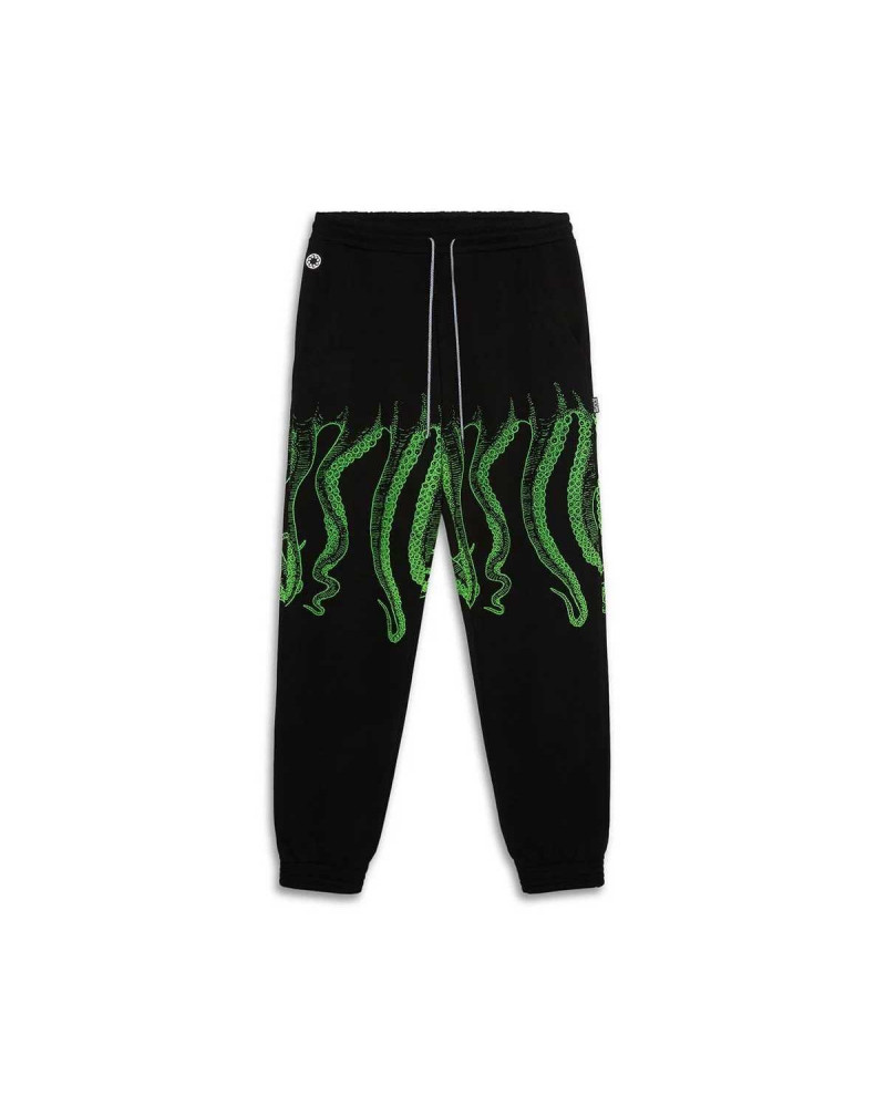 Octopus Pantaloni Outline Sweatpant - Black