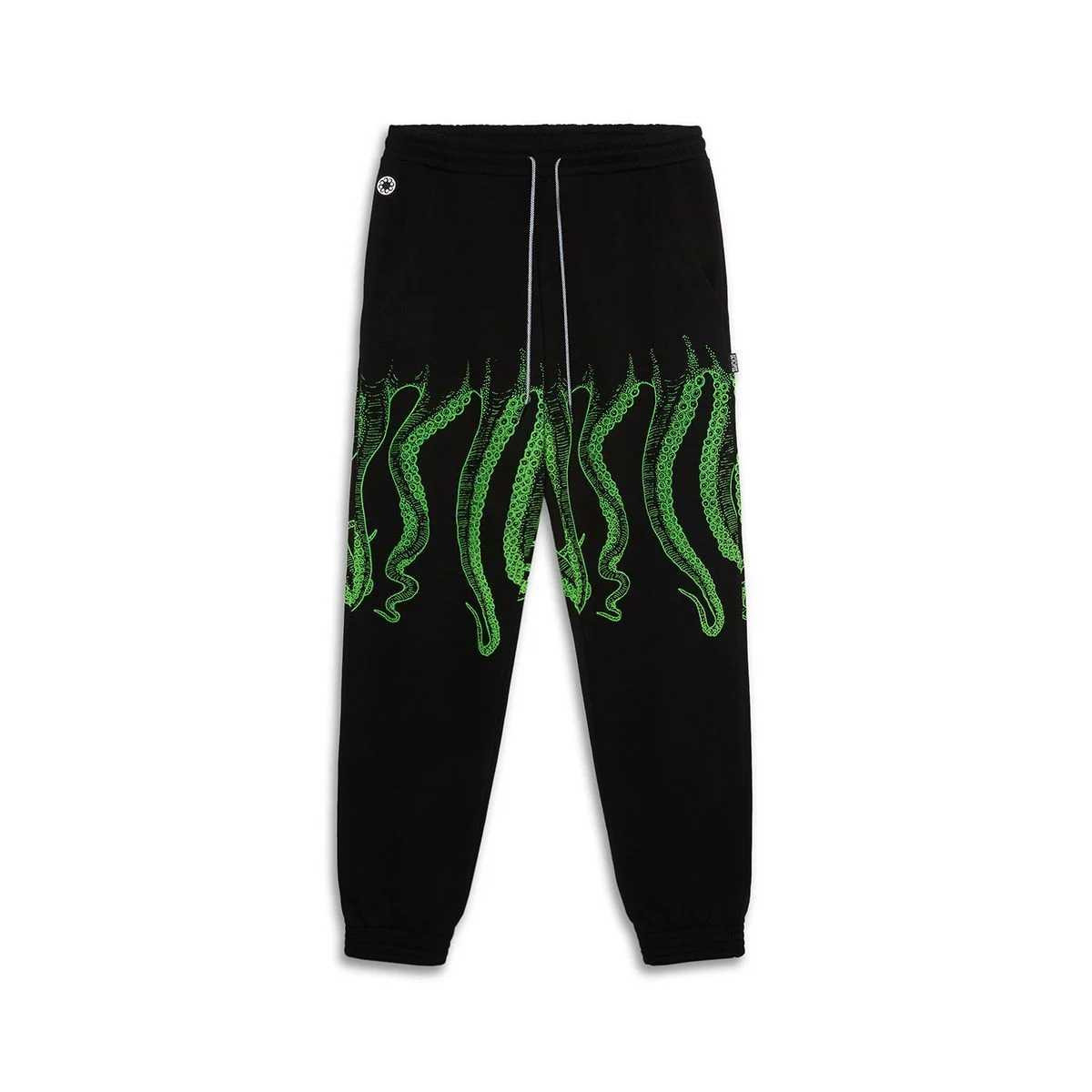 Octopus Pantaloni Outline Sweatpant Black Negozio Octopus